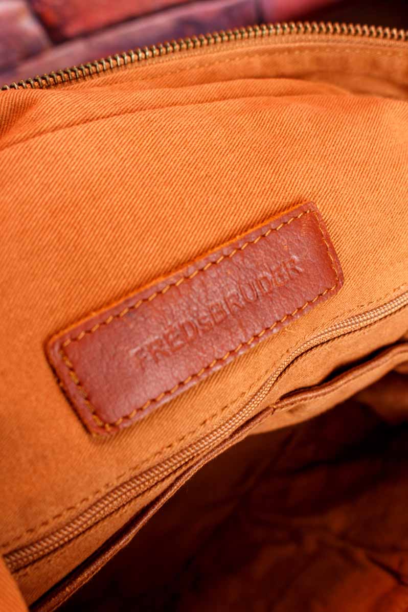 Freds Bruder Leder Handtasche
