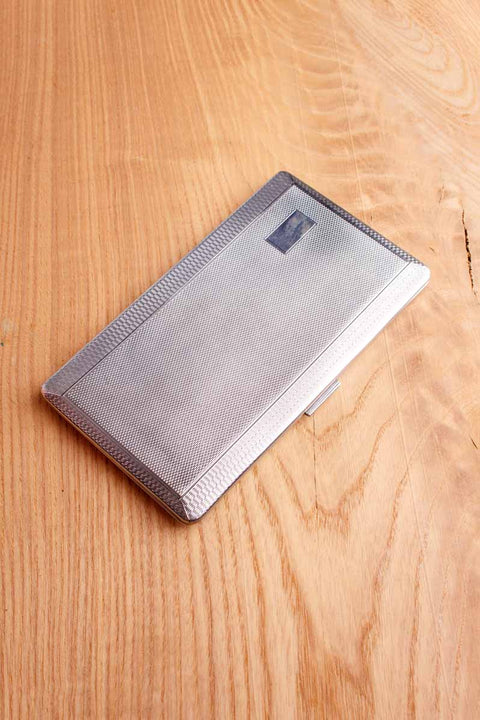 Star-Brite Zigaretten Etui silber Chrom