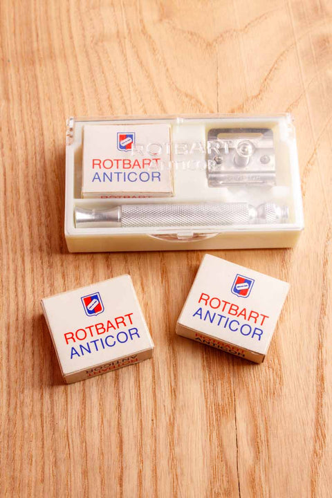 Vintage Rotbart Antocor Rasierset NOS