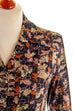 Vintage Schlager Bluse bunt Muster