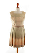 Vintage 50er Kleid beige
