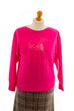 Vintage Pullover pink Vogel Wolle