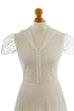 Vintage Brautkleid weiß Spitze
