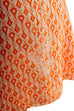 60er Disco Minikleid orange