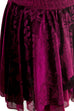 80er Disco Kleid pink Glitzer