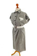 Vintage Kleid grau