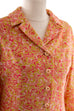 60er Jahre Kleid rosa Muster