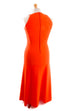 Vintage Abendkleid lang orange