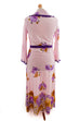 Vintage Morgenrock lila Muster