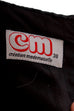 Partykleid schwarz Samt+Taft 80er 90er Abendmode Disco Frau schwarz XS 32-34 vintageberlin.de