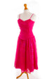 Partykleid pink bestickt