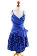 Partykleid blau Taft