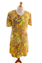 Vintage Kleid seidig 20er Stil