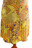 Vintage Kleid seidig 20er Stil