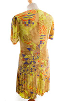 Vintage Kleid seidig 20er Stil