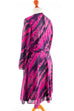Vintage Kleid pink Muster