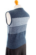 Vintage Strickweste taubenblau 60er blau Disco Frau M 40-42 real-disco real_disco Rockabilly Schlager Sekretärin vintageberlin.de