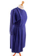 50er Jahre Wollkleid dunkelblau 40er 50er blau Frau L 44-46 real-rockabilly Rockabilly Special vintageberlin.de