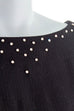 60er Cocktailkleid schwarz