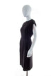 60er Cocktailkleid schwarz