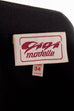 elegantes 80s Kleid schwarz
