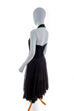 50er Tanzkleid schwarz Samt 40er 50er 60er Abendmode Frau Petticoat real-rockabilly Rockabilly S 36-38 schwarz Special vintageberlin.de