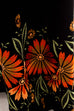 Vintage Boho Abendkleid schwarz Samt 70er Abendmode Boho Frau Hippie S 36-38 Schlager schwarz Special vintageberlin.de