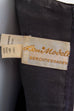 Vintage Boho Abendkleid schwarz Samt 70er Abendmode Boho Frau Hippie S 36-38 Schlager schwarz Special vintageberlin.de