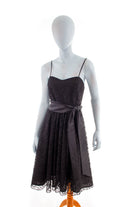 Cocktailkleid schwarz Spitze