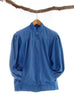 Vintage Blouson blau Default Title 80er blau Frau L 44-46 M 40-42 real-80er real_80er Rockabilly vintageberlin.de