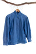 Vintage Blouson blau 80er blau Frau L 44-46 M 40-42 real-80er real_80er Rockabilly vintageberlin.de