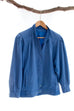 Vintage Blouson blau 80er blau Frau L 44-46 M 40-42 real-80er real_80er Rockabilly vintageberlin.de