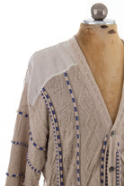 Vintage Strickjacke beige