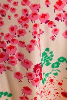 60er Jahre Sommerkleid Blumen