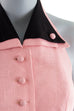 Neckholder Kleid rosa Leinen
