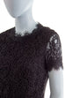 sexy Shiftkleid schwarz Spitze 90er Abendmode Disco Frau S 36-38 schwarz vintageberlin.de