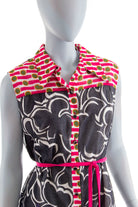 Vintage Sommerkleid bunt Baumwolle