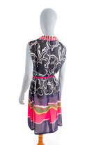 Vintage Sommerkleid bunt Baumwolle