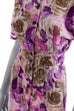 Vintage Sommerkleid bunt Leinenmix