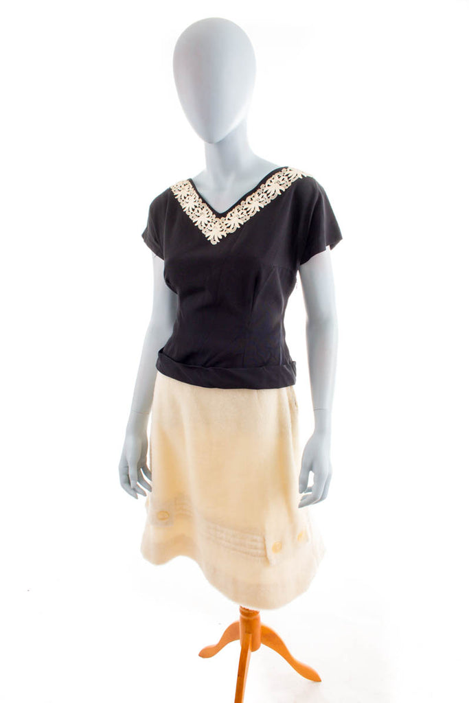 Winterrock Wollplüsch creme Default Title 50er beige Frau real-rockabilly real_rockabilly Rockabilly Special weiß XS 32-34 vintageberlin.de