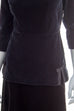 Elegantes Oberteil schwarz Samt