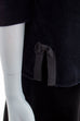 Elegantes Oberteil schwarz Samt