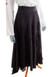 Hippie Rock schwarz Spitze Schleifen 60er 70er 80er Boho Frau Hippie real-boho Rockabilly S 36-38 schwarz Special vintageberlin.de