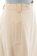 Vintage Wollrock Bogner 80er 90er beige Boho Designer Frau S 36-38 Sekretärin weiß vintageberlin.de