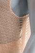 Hippie Häkelweste apricot 60er 70er 80er beige Boho Frau Hippie L 44-46 M 40-42 real-boho rosa S 36-38 Schlager Special Unisize XS 32-34 vintageberlin.de
