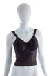 Vintage Korsage Unterwäsche schwarz NOS Default Title 50er 60er Frau M 40-42 Petticoat Rockabilly S 36-38 Schlager schwarz Sekretärin Special vintageberlin.de