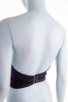 Vintage Korsage Nylon schwarz NOS