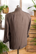 80er Seidenblazer khaki 80er Boho Dandy Disco Frau grün M 48-50 vintageberlin.de