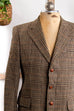 Vintage Woll Jackett braun Tweed
