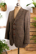 Vintage Woll Jackett braun Tweed
